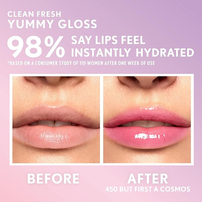 COVERGIRL Clean Fresh Yummy Gloss Bite-Sized Minis Kit - Let’s Get Fizzical & But First a Cosmo