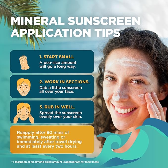 STREAM 2 SEA SPF 30 Mineral Sunscreen Biodegradable and Reef Safe, 1 Fl oz Travel Size Pack of 3, Paraben Free Non Greasy and Moisturizing Mineral Sunscreen For Face and Body Against UVA and UVB
