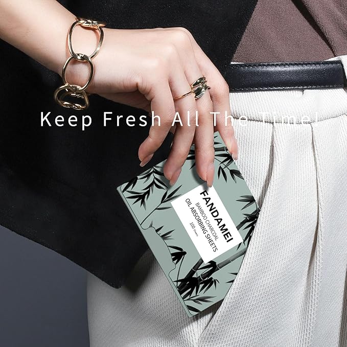 FANDAMEI 1800 Counts Oil Blotting Sheets For Face, Absorbing Tissues