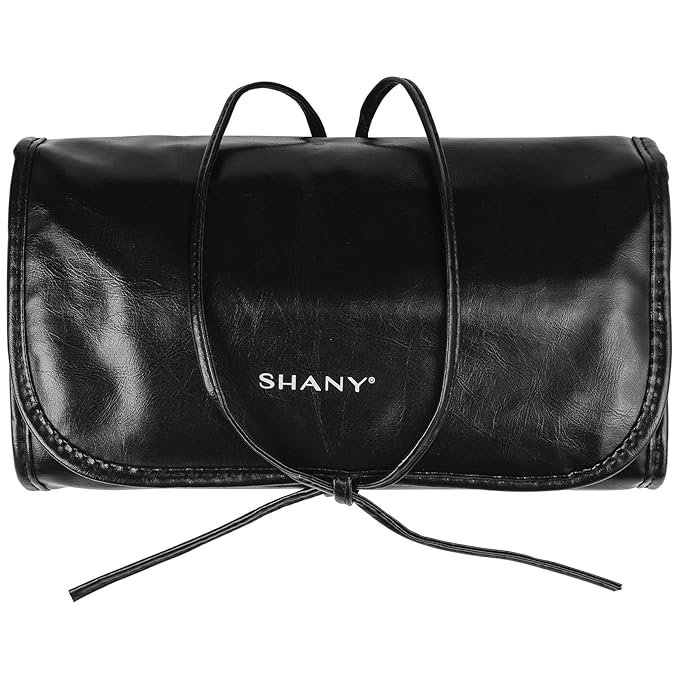 SHANY Makeup Brushes Premium Synthetic Foundation Powder Concealers Eye Shadows Cosmetics Brush Set with Faux Leather Pouch and Instruction sheet, 32 Count