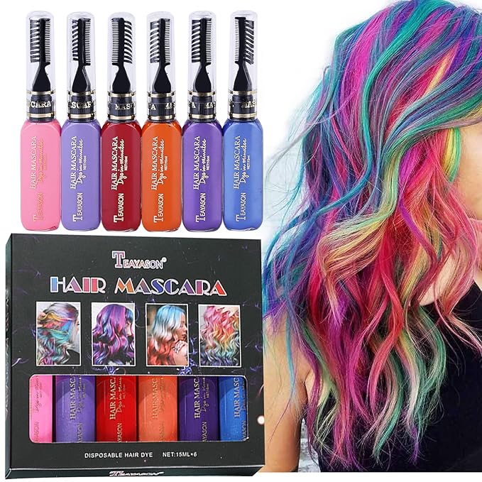 Rainbow Hair Color Chalk for