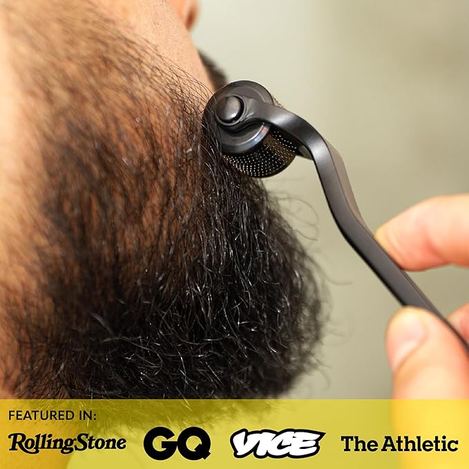 The Beard Club Derma Roller Replacement Head - 0.3mm Titanium Microneedles