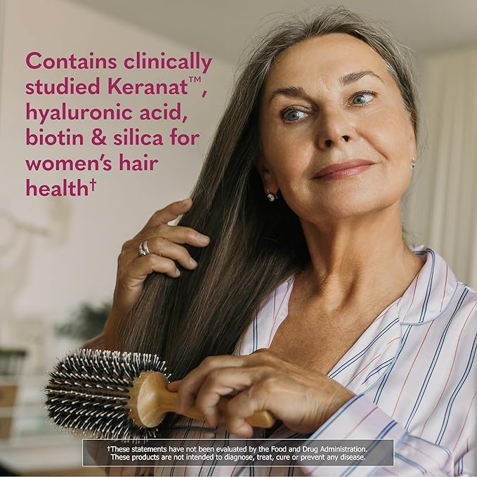 Garden of Life Hair Growth DuoCaps for Women and Men, 30ct