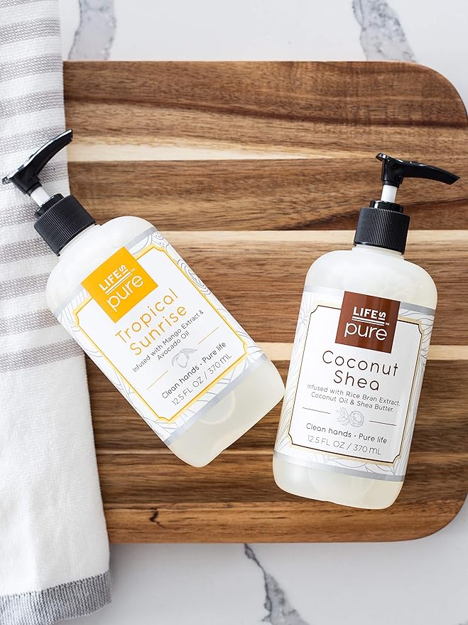 Life Is Pure, 6 Fresh & Soothing Scents, Variety Pack, Liquid Hand Soap, 12.5 fl oz