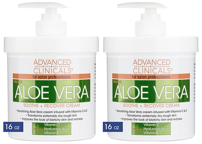 Advanced Clinicals Aloe Vera Lotion Sun