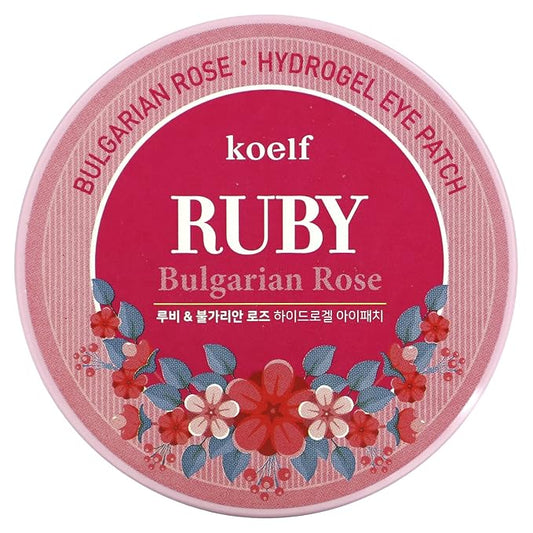 [Koelf] Ruby Bulgarian Rose Hydro Gel Eye Patch 60pcs/30pairs