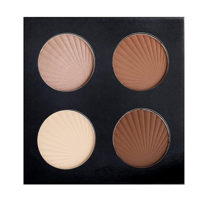 ELLEN TRACY Contour Palette, Full Coverage, Highlight, Illuminate,