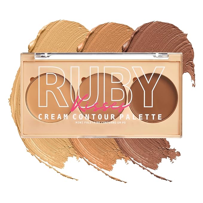 Ruby Kisses Contour Palette 3-in-1 Contour, Conceal, Highlight
