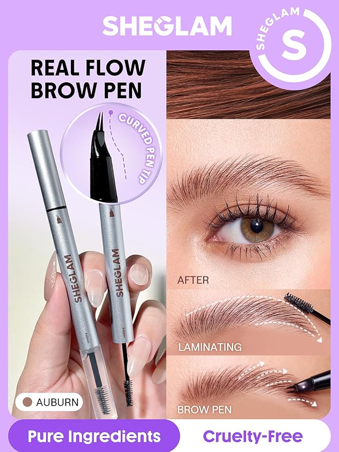 SHEGLAM Real Flow Laminating Brow Pen-Auburn
