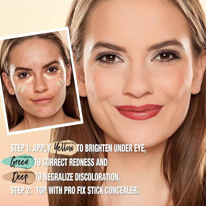 Jolilab 4 Color Contour Stick Concealer Stick Cream Palette Contour Multifunctional Contouring Makeup Kit for Face Highlighter Makeup Stick Set Long Lasting & Waterproof(02+03+04+06, 1)