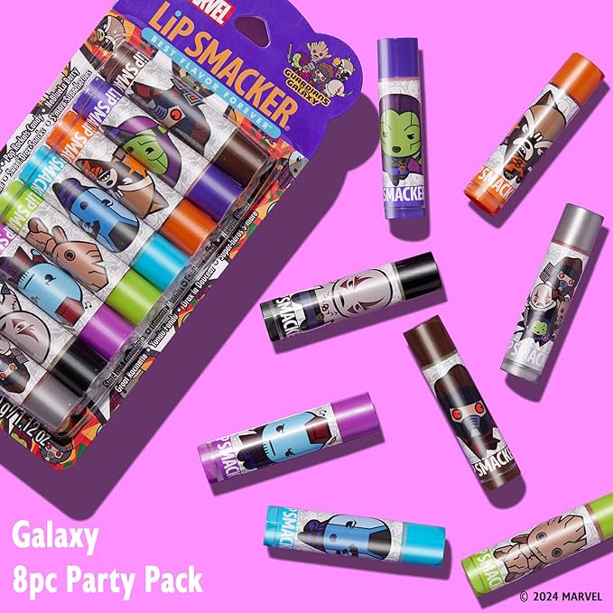 Lip Smacker Marvel, Guardians of the Galaxy, party pack, lip balm for kids - Guardians of the Galaxy