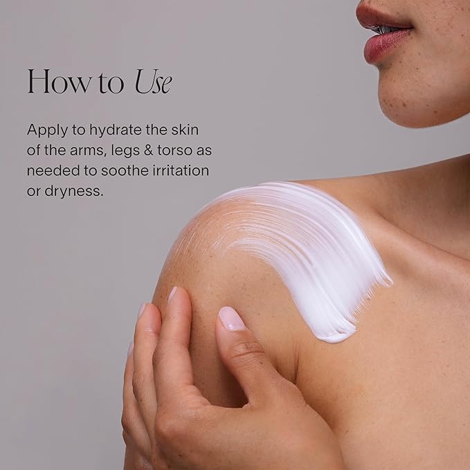 Doctor Rogers Body Cream. Hydrating Unscented Moisturizer for Dry Skin, with Shea Butter, Squalane, Ceramide, & Glycerin Moisturizing Lotion, 6.8 Ounce (200 ml)