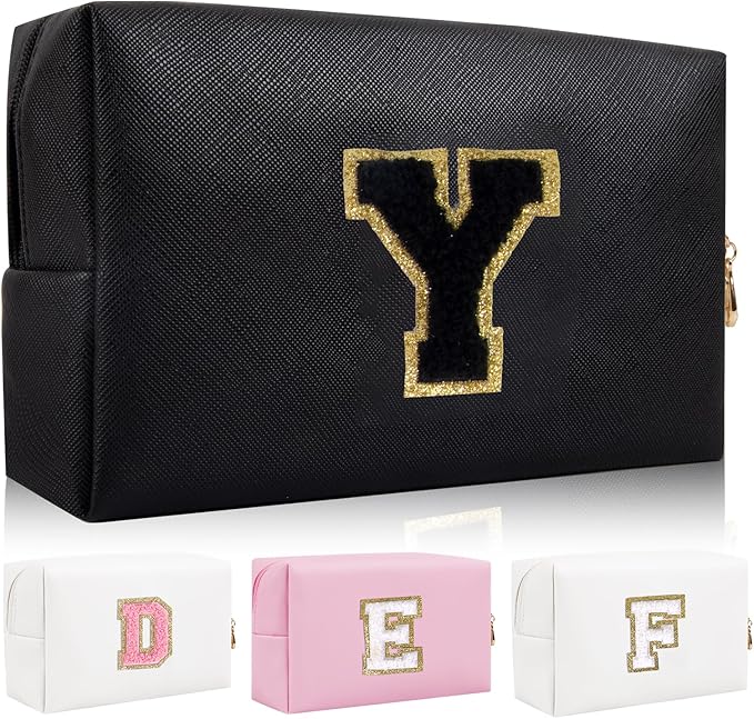 Personalized initial letter patch makeup