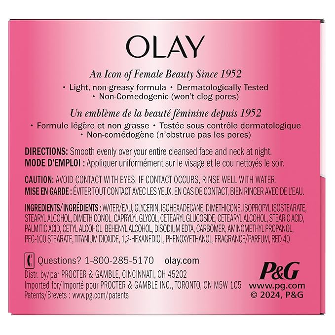 Olay Firming Night Cream, 1.9 Fl Oz (Pack of 3)