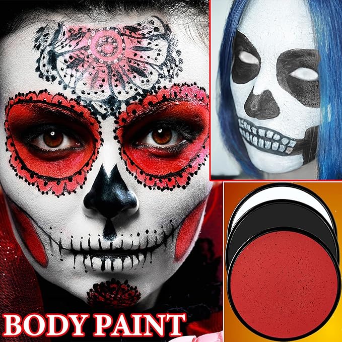 3 Pcs Halloween Face Paint Special