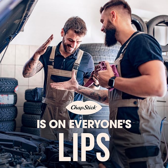 ChapStick Classic Skin Protectant Flavored Lip Balm Tube, 0.15 Ounce, 12 Count (Pack of 1)