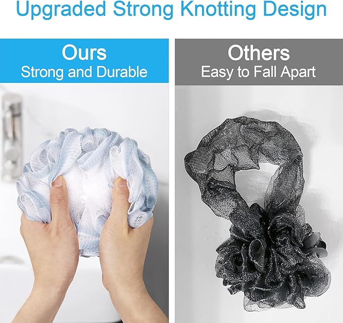 Amazerbath loofah sponge 75g/piece, exfoliating