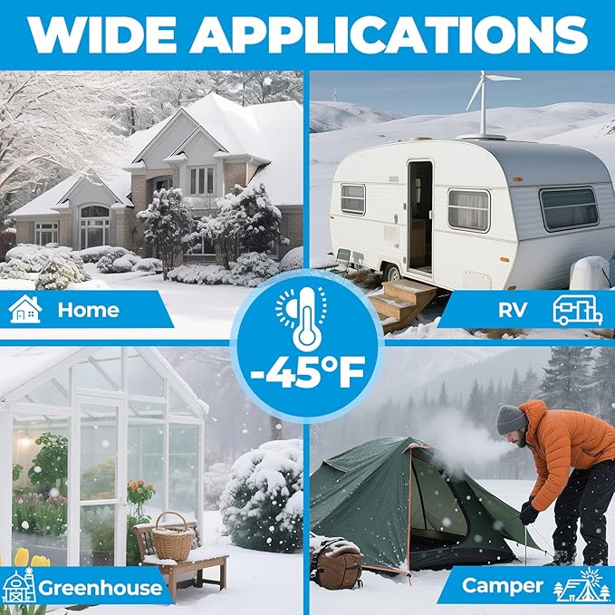 15FT 25FT 30FT 50FT 75FT 100FT Heated Water Hose for Rv,Heated Drinking Water Hose Antifreeze to -45°F,Great Rv Accessories for Campers,Livestock,Agriculture,Lead and BPA Free