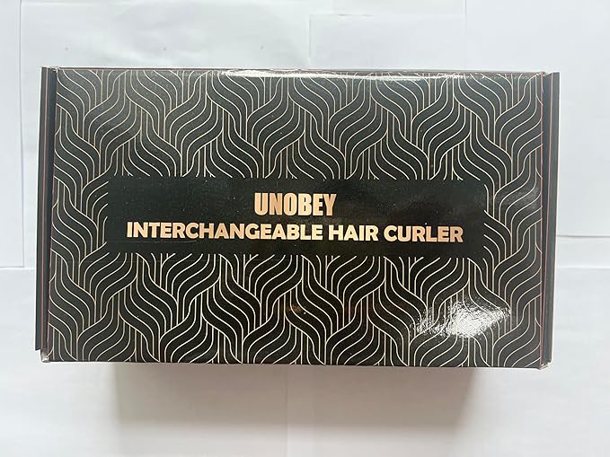 5 in 1 Curling Iron Brush Set with Thermal Brush and 4 Interchangeable Ceramic Curling Wand(0.5”-1.25”), Fast Heating, Dual Voltage, Include Glove