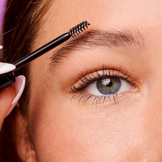 essence | 3-Pack Make Me Brow Eyebrow Gel Mascara | Infused with Fibers to Fill & Sculpt | Vegan & Paraben Free | Cruelty Free (01 | Blondy Brows)