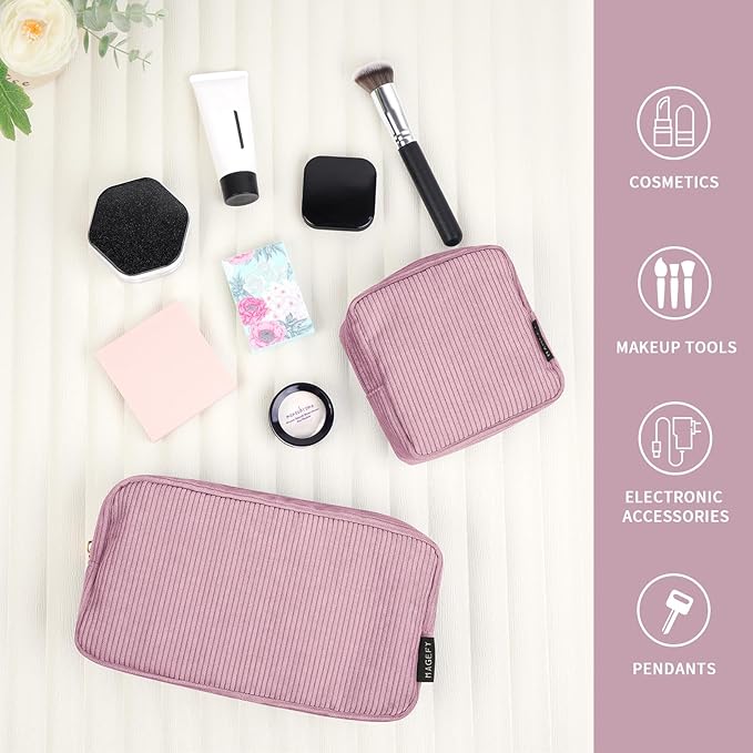 Magefy small makeup bag for