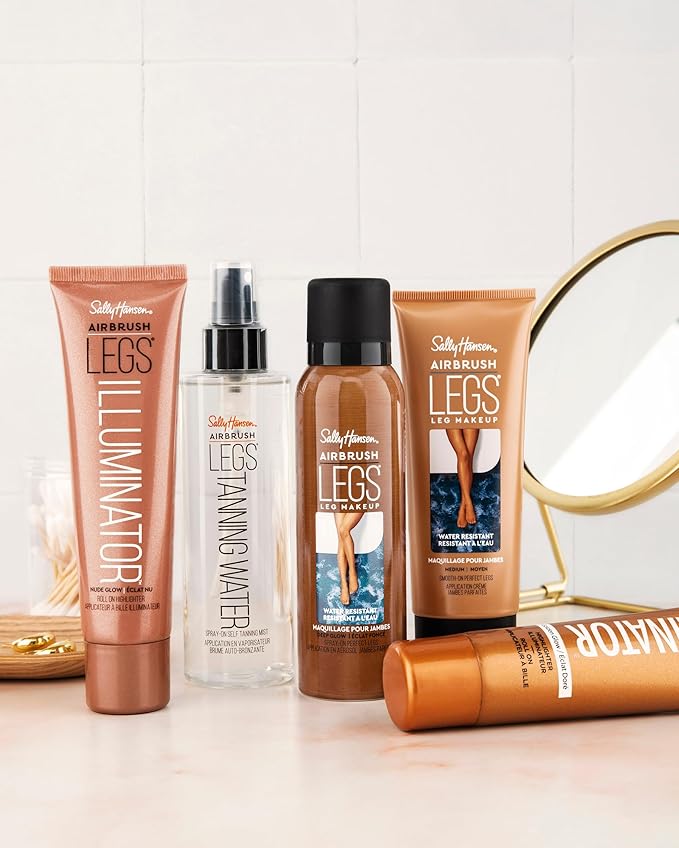 Sally Hansen Airbrush Legs, Tanning Water, 6.76 Oz (Pack of 2)