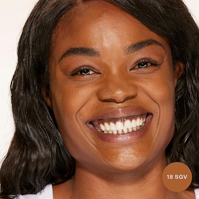 Tower 28 Beauty Swipe Serum Concealer - Hydrating Buildable Medium-Coverage Concealer with Skincare Benefits for Sensitive Skin - Shade 18 SGV, Deep with Warm Undertones, 0.22 Fl Oz