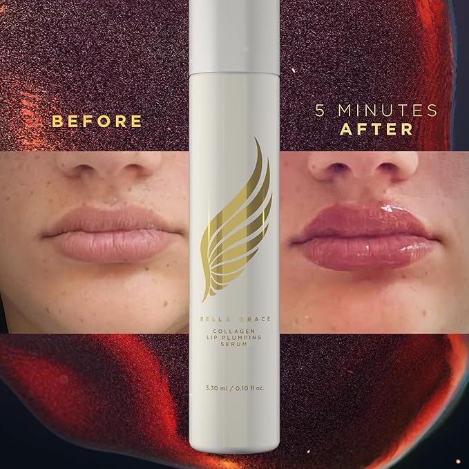 Bella Grace Vegan Collagen Lip Plumper oz