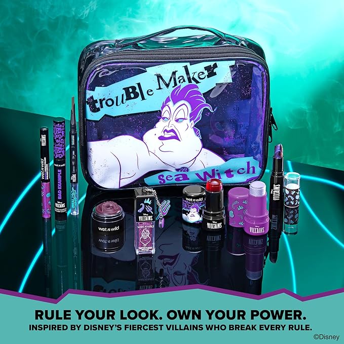 wet n wild Disney Villains Fiery Femmes Eye & Face Palette – Beautiful Destroyer