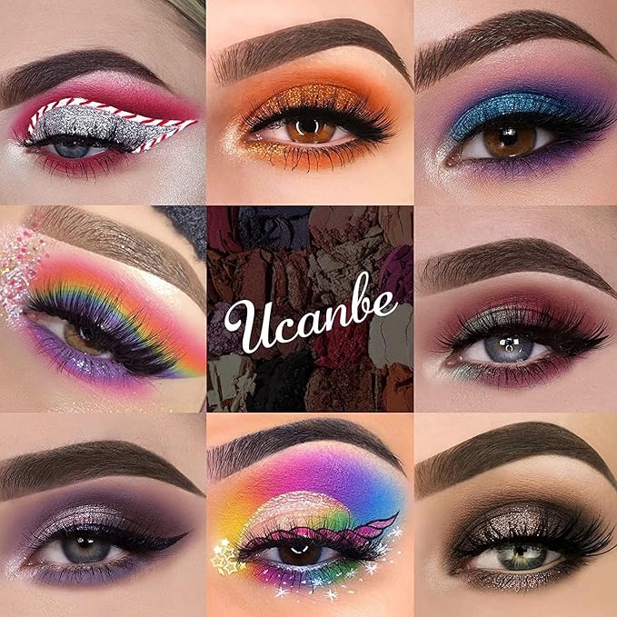 UCANBE 86 Colors Nude Eyeshadow Palette