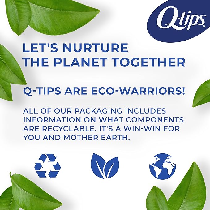 Q-tips swabs travel pack,30 count,