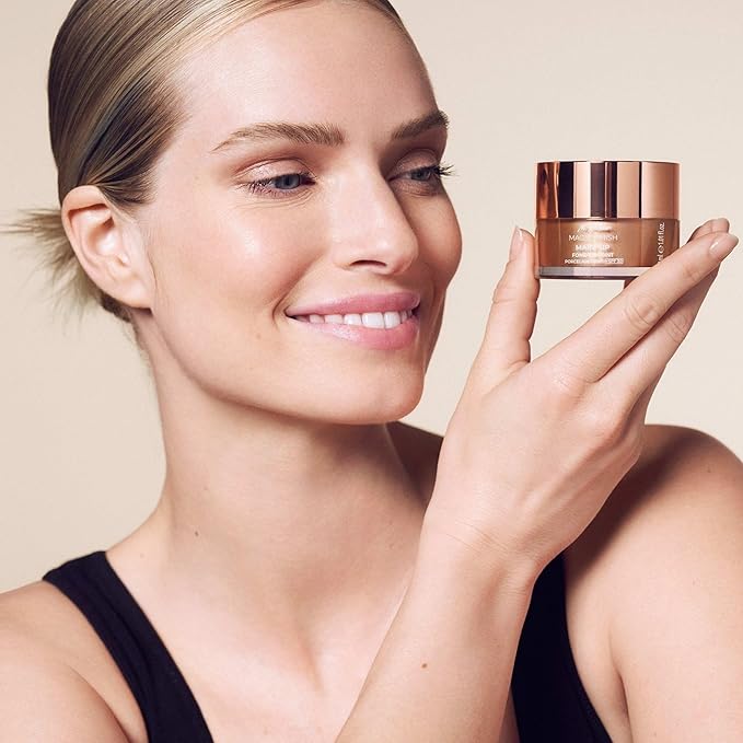 M. Asam Magic Finish Porcelain Teint Make-Up Mousse (1.01 Fl Oz) – 4in1 Primer, Foundation, Concealer & Powder With Buildable Coverage, Adapts To Fair Skin Tones, Leaves Skin Looking Flawless