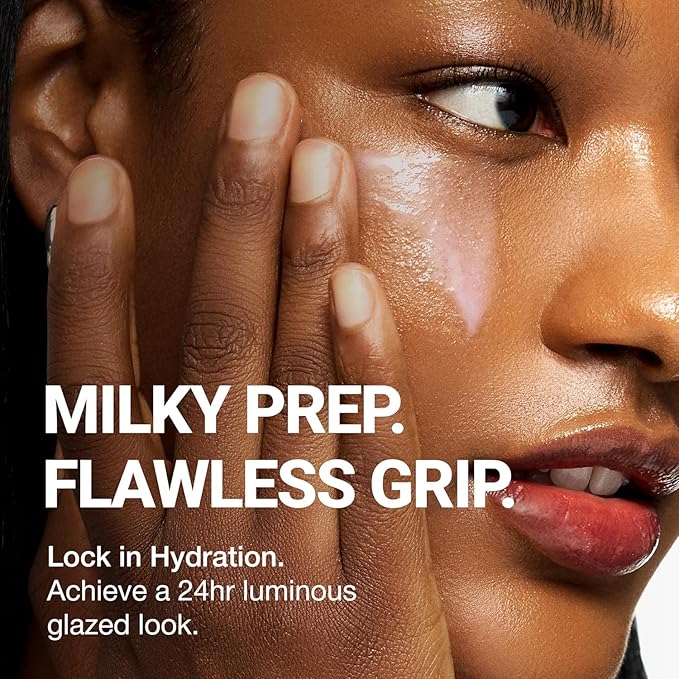 CLIO Glazing Milky Essence for Sensitive Skin, Rice PDRN for Boosting Radiant Glass Skin, Lightweight Hydrating Skin Prep for Makeup, Repairing Skin Barrier with Ceramide, Korean Skincare, 4.05 Fl Oz