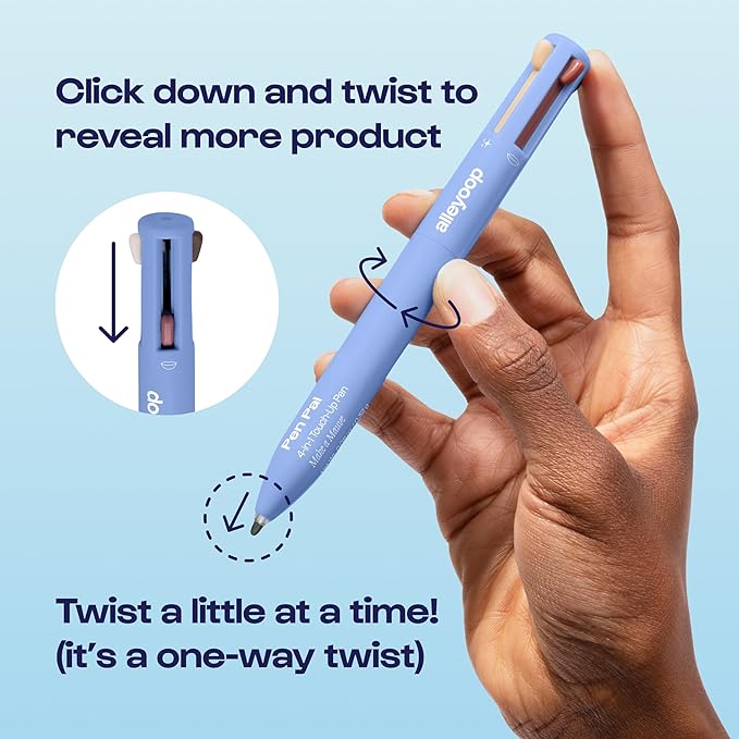 Alleyoop Pen Pal 4-in-1 Makeup Pen - Comes