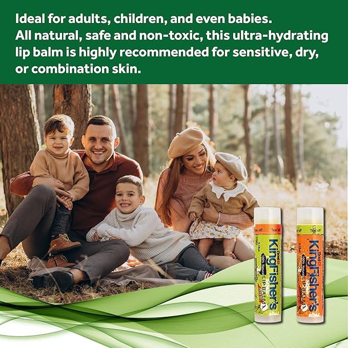 Kingfisher’s Noni Lip Balm, 2-Pack, 100%