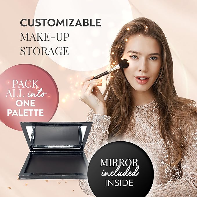 Junior Magnetic Makeup Palette, Empty Magnetic Palette, Universal