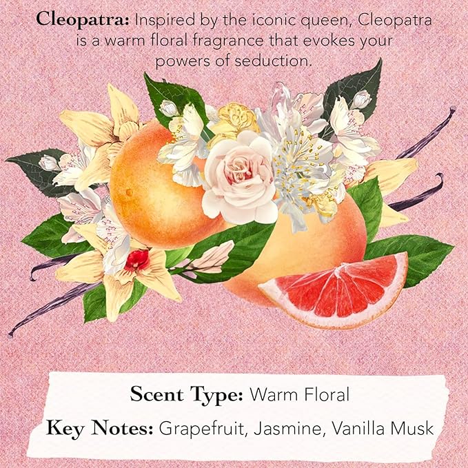 Tocca Wonders Mini Women's Perfume Deluxe Set of 6 - Includes Florence, Cleopatra, Stella, Giulietta, Colette and Lucia, 0.17 Fl Oz (5ml) Each