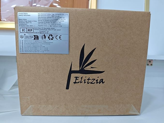 Elitzia T-Shape Beauty Pulse Face Massager 24k Golden Facial Vibration Lift Massage Tools Promote Absorption Improve Multifunctional Can Be Used for Relaxing Face Eyes Head and Ears Portable ETGB001