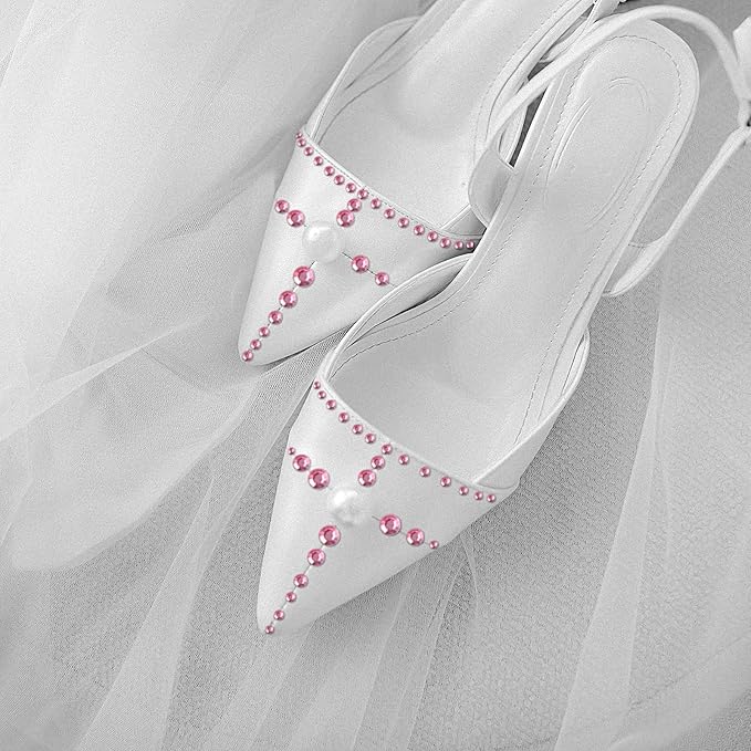 975Pcs Face Gems Hair Gems, Self-Adhesive Face Jewels Eye Jewels Rhinestones 3/4/5/6 mm DIY Face Gems Stick on, Hair Body Rhinestones Gems Crystals Pearls for Face Makeup, Crafts (gem_Pink)