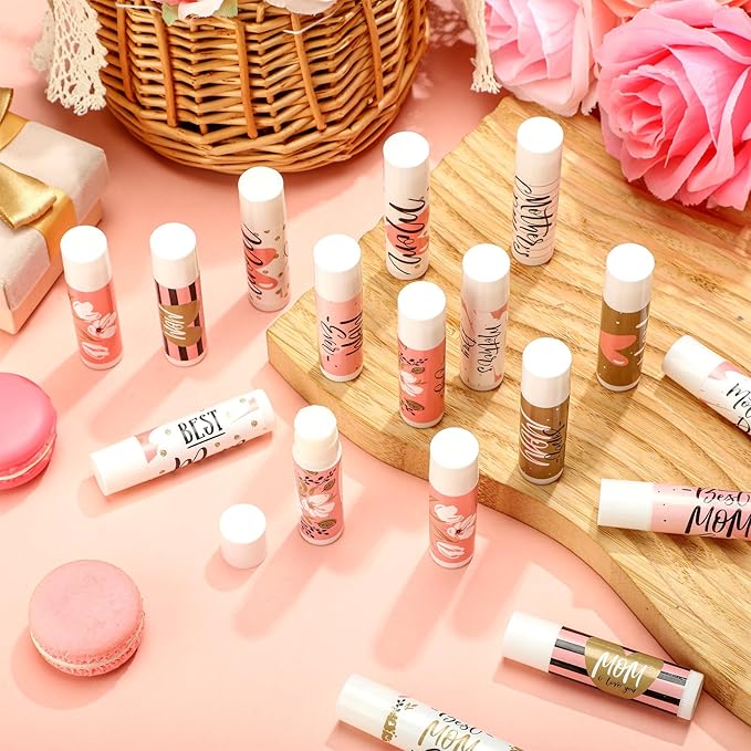 Dunzy 50 Pcs Mother's Day Lip Gifts