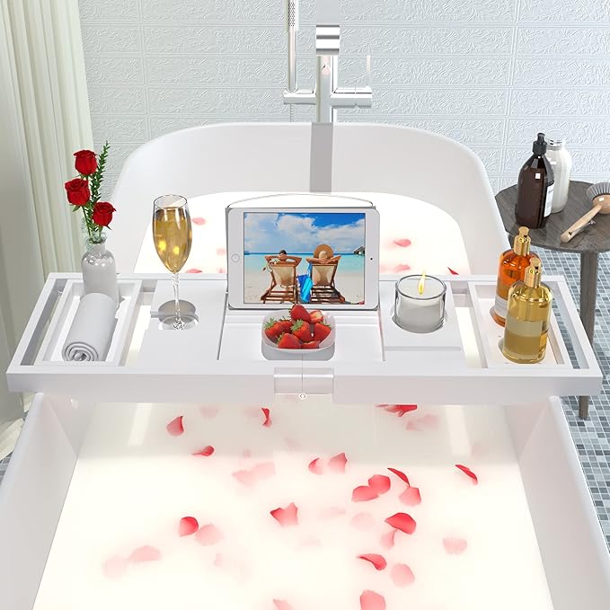 Artmalle bathtub caddy tray -