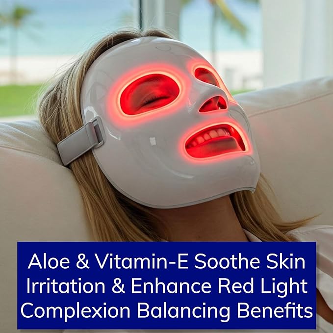 Red Light Therapy Activation Serum for Face & Neck | Amplify Benefits, Reduce Wrinkles, Hydrate, Brighten Skin | 100% Clean Formula with Matcha, Hyaluronic Acid, Orchid Stem Cells | 2x More, 2 Oz Size