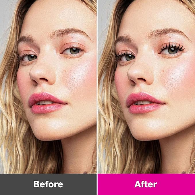 VEYESBEAUTY Lash Clusters Individual Eyelash Extensions Thin & Invisible Band DIY False Eyelashes for Self-application Newbie's Five-Second Series Wispy Lash Tray, Bunny 8-16mm Mixed Length