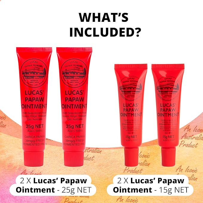 Lucas Pawpaw Lip Ointment, Lucas Pawpaw Gram)