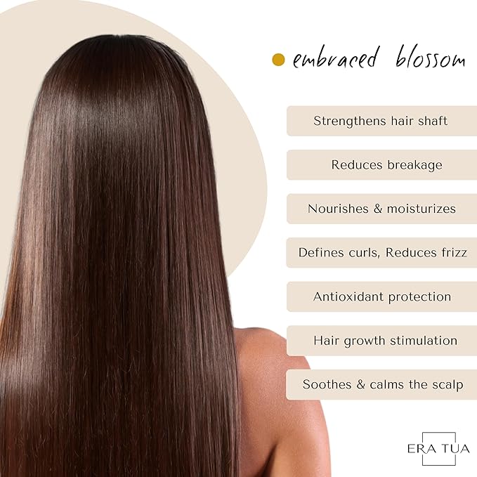 Embraced Blossom Repairing Shampoo | Dutch Made & Formulated Repairing Shampoo for Damaged Hair | Sweet Scent of Neroli, Orange Blossom & Jasmine 250ml