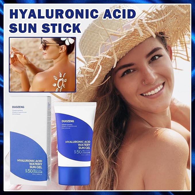 Sun Stick,Watery Sunscreen Stick for Face,Matte Long Lasting Non-Greasy SPF 50+Sunstick C