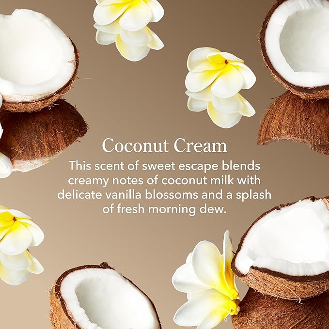 Beekman 1802 Coconut Cream Whipped Body Cream - Scented - 8 oz - Moisturizes, Soothes & Softens - With Coconut Oil & Mango Seed Butter - Microbiome Friendly - No Irritation - Good for Sensitive Skin