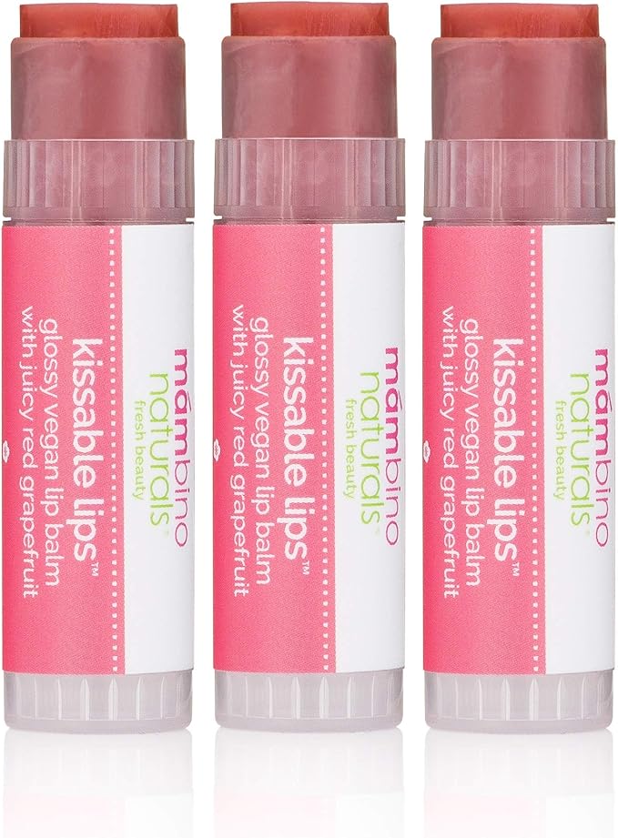 Mambino Organics Kissable Lips Glossy Vegan G,