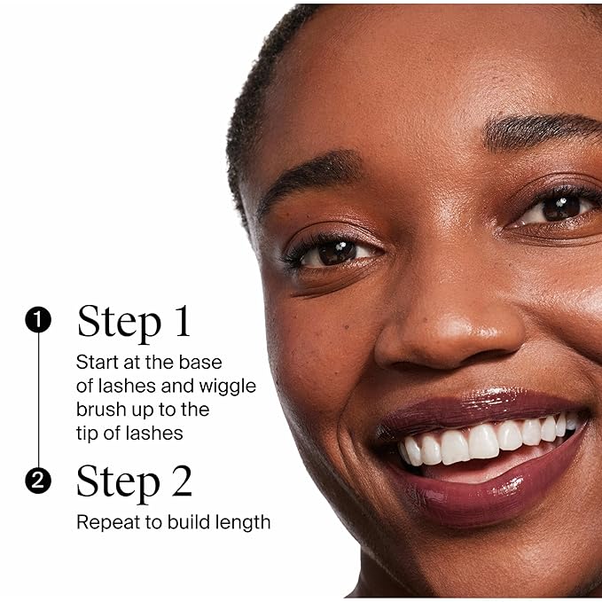 Neutrogena Healthy Lengths Mascara for Stronger, Longer Lashes, Clump-Free, Smudge Proof, Flake-Free, Lengthening Mascara with Olive Oil & Vitamin E Nourishes Eyelashes, Brown 03, 0.21 oz