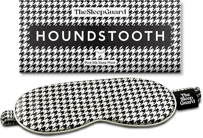 Pure Silk Sleep Mask [100% 6A Mulberry Silk, 22 Momme] Light Blocking Travel Essentials. Eye Masks for Sleeping. Black Oeko-Tex Blindfold. Eye Covers for Men & Women